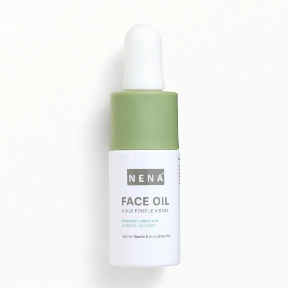 Face Oil – Hydrating & Brightening Face Oil in Green/White